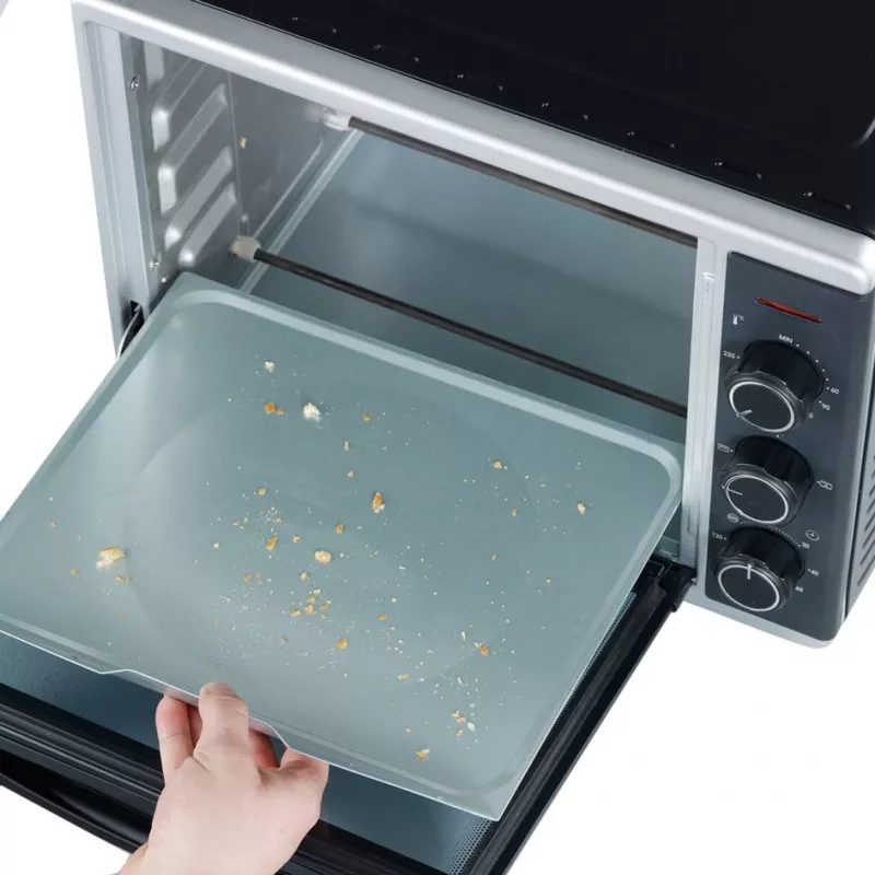 Torradeira-forno Severin TO 2056 30 L preta, aço inoxidável com grelhador