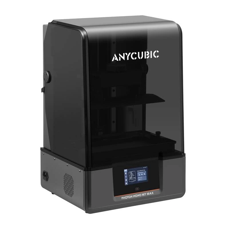 Anycubic Photon Mono M7 Max impressora 3D de resina, LCD 7K, grande volume de impressão, preta