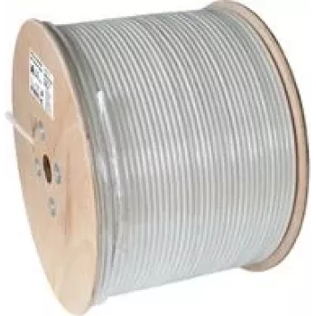 Cabo coaxial Axing SKB09403 500m branco 6,6mm