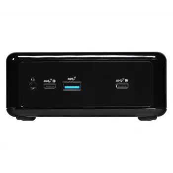 ASRock NUC BOX-1165G7 0,6L PC preto i7-1165G7 4,7 GHz