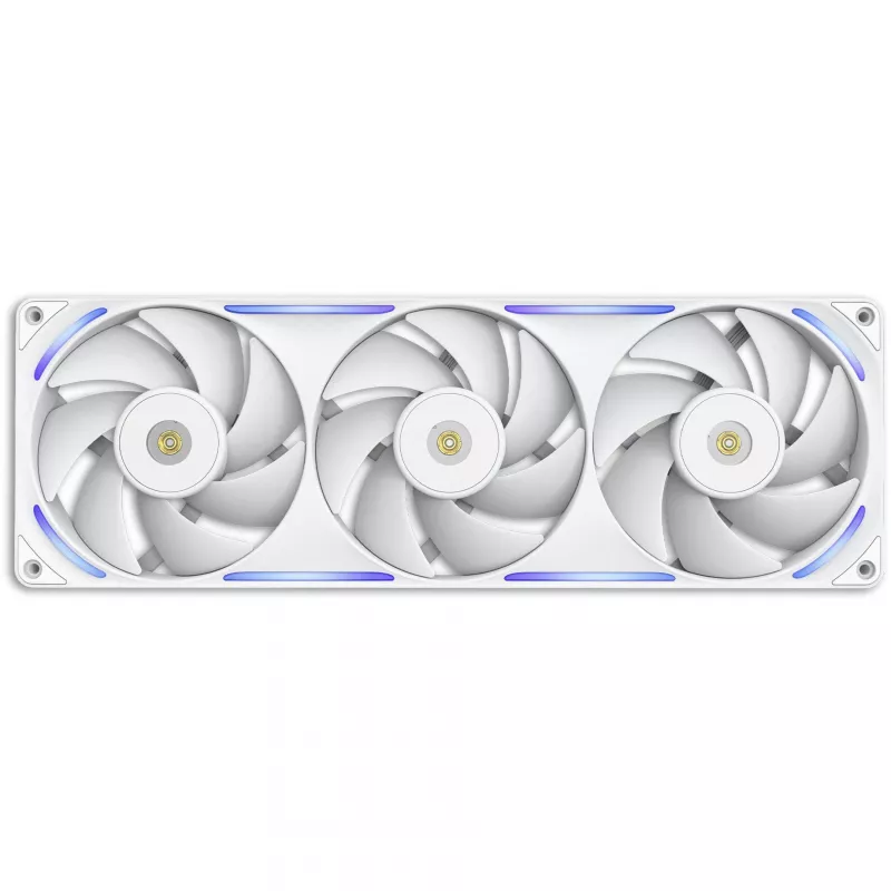 Ventoinha para caixa de computador NZXT F360X 120 mm branca, 360×30×120 mm