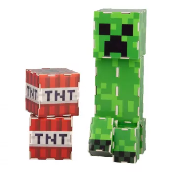 Conjunto de construção Paladone Minecraft Creeper – figura Creeper para montar