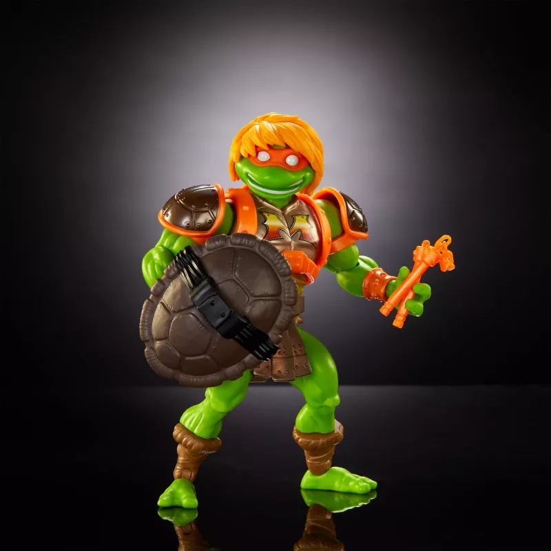 Masters of the Universe Origins Turtles of Grayskull Michelangelo, figura de ação