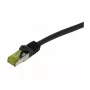 Synergy 21 Cabo de patch RJ45 - CAT6A 500 MHz - 1,5 m - preto - S-STP(S/FTP) - PUR interior/exterior/indústria (S216833V2)