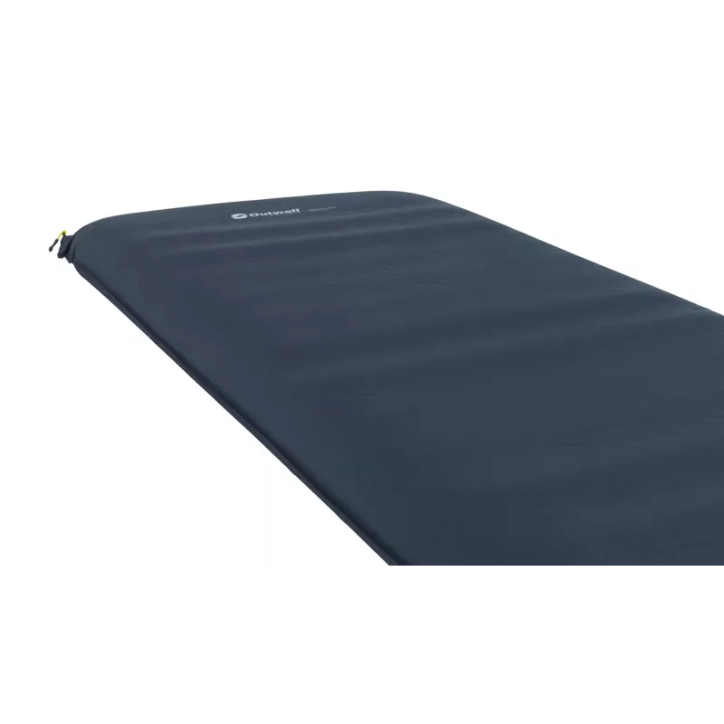Colchão insuflável Outwell 400137 — colchão de campismo individual de poliéster 600×1950×100 mm, azul