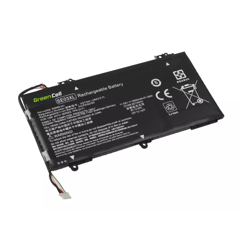 Bateria para portátil SE03XL para HP Pavilion