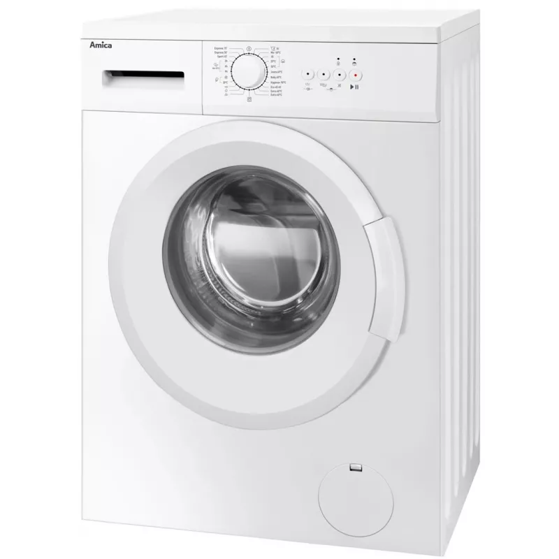 Amica WA0S610DO máquina de lavar roupa de carga frontal, 6 kg, 1000 rpm, branca