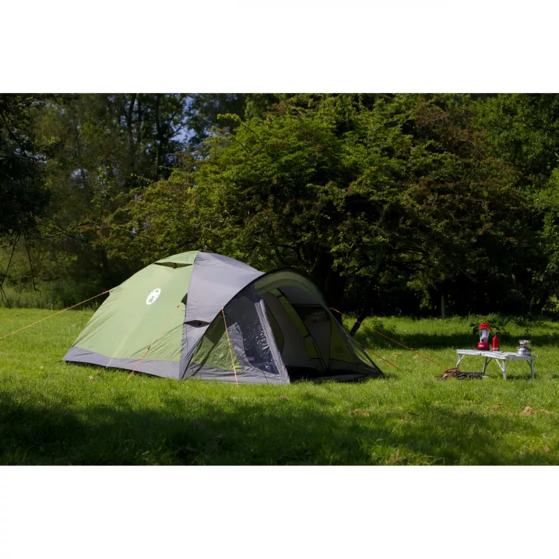Tenda de cúpula Coleman Darwin 3 Plus 3 pessoas verde cinzento