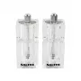 Saleiro e pimenteiro Salter 7605 CLXR Twin design compacto, a pilhas, moagem ajustável