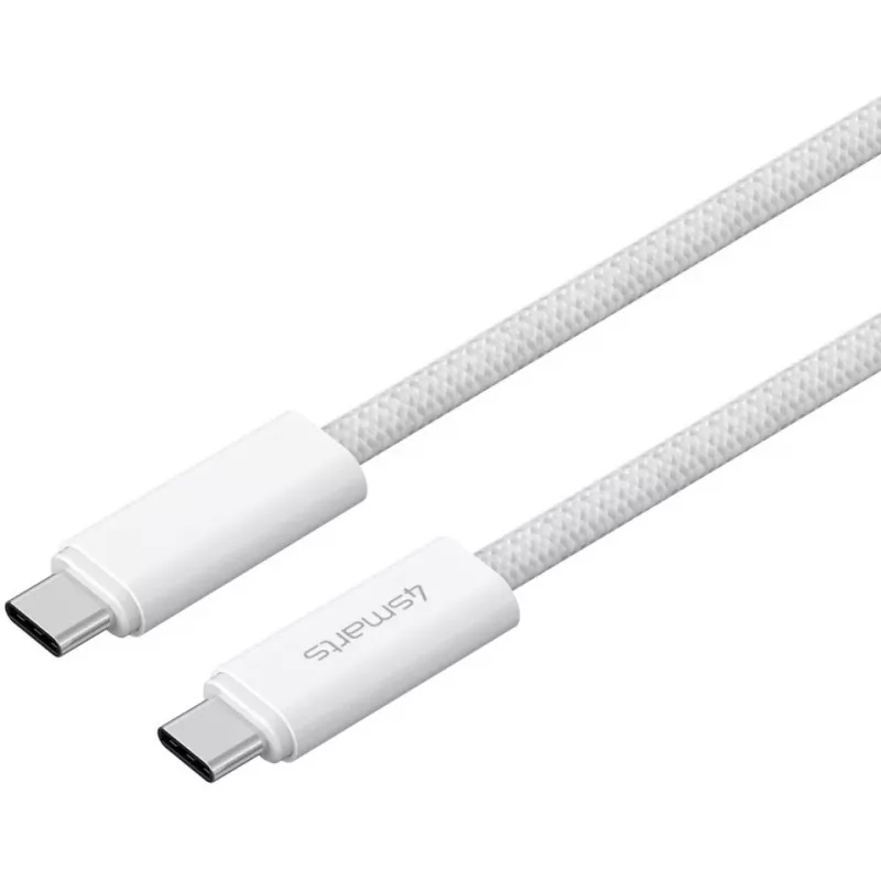 4smarts 540959. Comprimento do cabo: 1,5 m, Ligação 1: USB C, Ligação 2: USB C, Versão USB: USB 3.2 Gen 1 (3.1 Gen 1), Taxa máxima de transferência de dados: 100