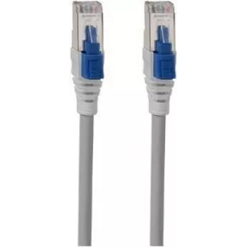 Cabo de rede Rutenbeck 21600010 1 m Cat6a cinzento