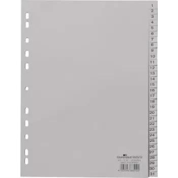 Índice de separadores numérico Durable 652310