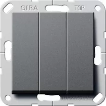 GIRA 284428 interruptor elétrico 1P antracite (284428)