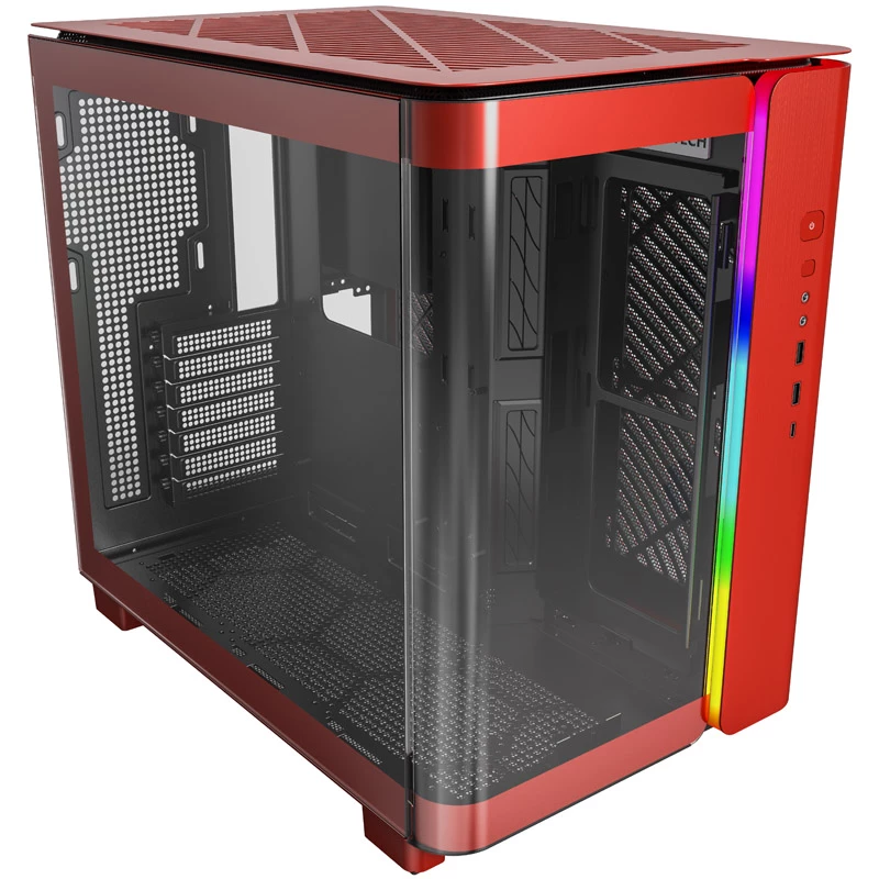 Montech KING 95 Midi Tower vermelho