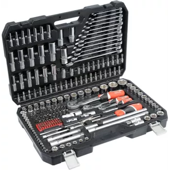 Conjunto de chaves de caixa YATO YT-38841 1/4 polegadas, 3/8 polegadas, 1/2 polegadas