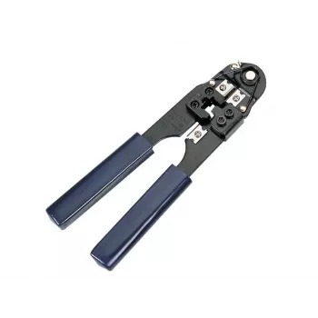 Alicate de cravar Alantec A-LAN SK808A NI014 preto azul prateado