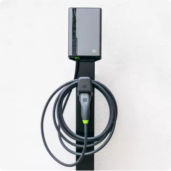 Wallbox Green Cell GC EVGC021B2275 3,6-22 kW 7,5 m NFC cinzento alumínio
