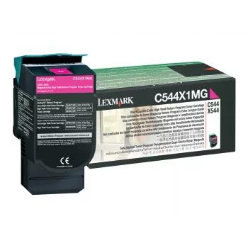 Toner Lexmark C544X1MG 6000 páginas magenta