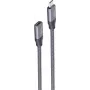 Cabo USB ShiverPeaks Basic-S USB 3.2 Gen 2 1m USB C cinzento