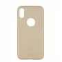 Capa Tellur fina em pele sintética para iPhone X/XS — dourado, capa de proteção fina