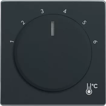 Busch-Jaeger 1794 R-81 Placa de cobertura para suporte e conector fêmea de sensor antracite (2CKA001710A4198)