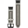 Quickfit, pulseira, smartwatch, cinzento, areia, Garmin, Approach S70 - 42 mm, D2 Delta S
