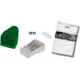 Conector de cabo RJ-45 ShiverPeaks BS72057-G-10 verde