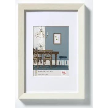 Moldura individual Walther EF045W branco MDF 480 mm de altura