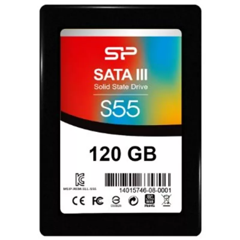 Silicon Power SP120GBSS3S55S25 - Serial ATA III - 120 GB - 6,35 cm (2,5