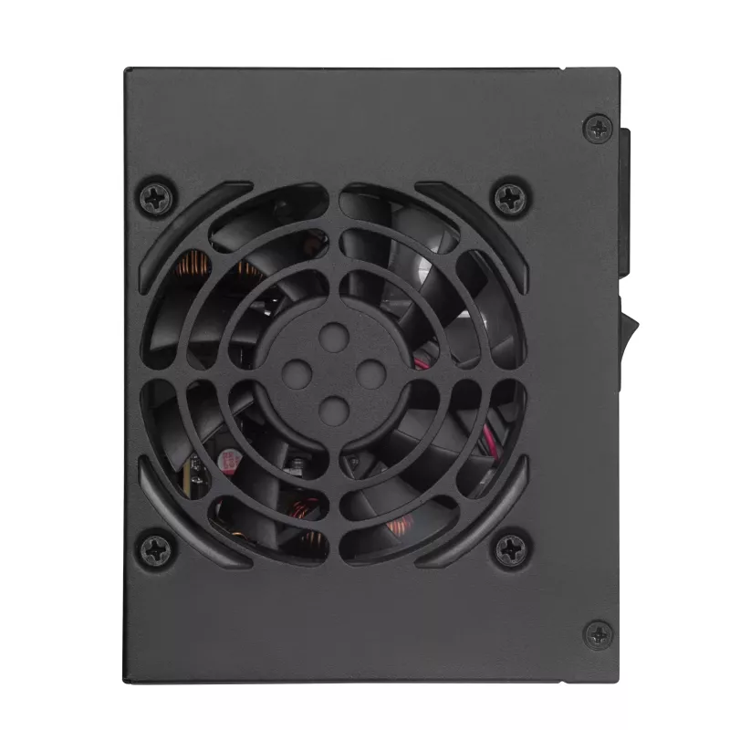 SilverStone SST-SX450-B - fonte de alimentação (interna) - ATX12V 2.4/ SFX12V - 80 PLUS Bronze - AC 90-265 V - 450 Watt - PFC ativo - preto