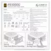 Fonte de alimentação Lian Li RS Series ATX 3.1 modular 1000W 80 PLUS Gold branco