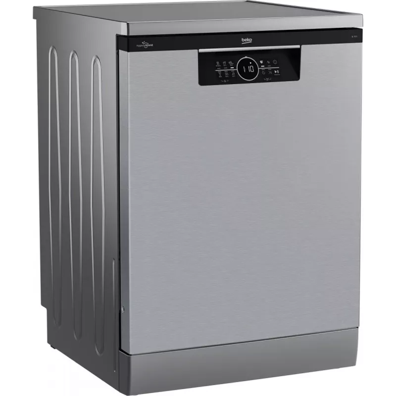 Máquina de lavar loiça BEKO BDFN26531X — instalação livre 60 cm, 15 conjuntos de louça, 46 dB, aço inoxidável, visor tátil LED