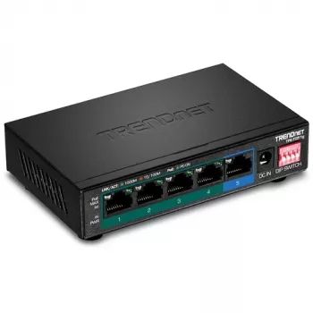 Switch TRENDNET 5 portas Gigabit PoE+ 60W
