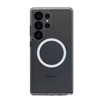 Capa de proteção de telemóvel Torras Guardian Magnetic Series S25 Ultra Clear — capa magnética transparente para smartphone