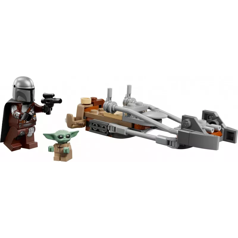 LEGO STAR WARS 75436 O Mandaloriano e a speeder bike do Grogu