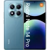 Xiaomi Redmi Note 14 Pro 4G smartphone 8 GB RAM 256 GB, 6,67" AMOLED, 200 MP, 5500 mAh, Dual SIM híbrido, Android 14, azul oceano