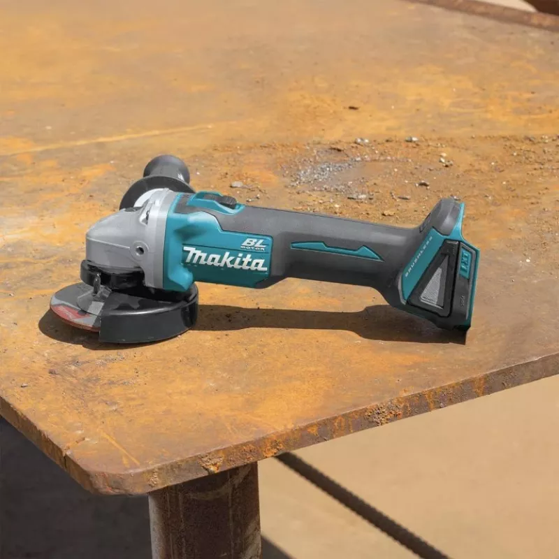 Rebarbadora angular Makita DGA506Z 18V, bateria e carregador não incluídos