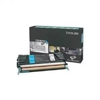 Toner Lexmark C5240CH - ciano - capacidade: 5.000 páginas (C5240CH)