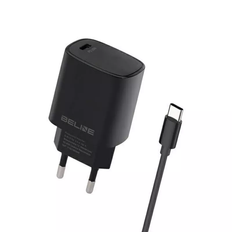 Carregador 20W USB-C Beline Beli02164 com cabo USB-C