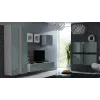 Armário Cama Square VIGO 50/50/30 branco/cinzento brilhante