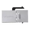 Módulo Keystone LANBERG KSF5-3000 — cabo plano Cat5e F/UTP, conector fêmea RJ-45, preto