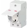 Caixa de instalação ABB M1175C tipo F, 45×85×70 mm, cinzento