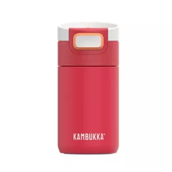 Caneca térmica Kambukka ETNA 300 ml – aço inoxidável com isolamento a vácuo, resistente a salpicos com tampa SnapClean, 7,1 cm de diâmetro