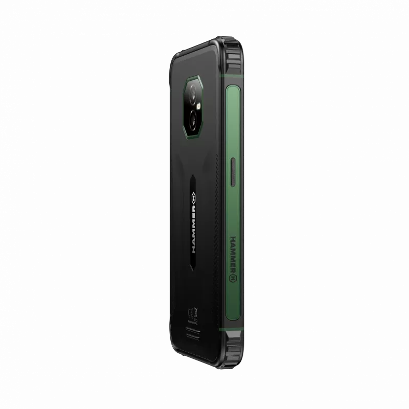 Hammer Ranger 4G smartphone, IPS de 6,1 polegadas 720x1560, 6 GB de RAM, 256 GB, Android 15, Dual SIM, verde