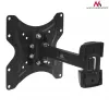 Maclean MC-741 suporte de parede para TV de 13–42 polegadas (33–106,7 cm), VESA 75×75–200×200, máx. 25 kg, distância à parede 5,9–22,8 cm, preto