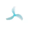 BETAFPV Gemfan 45 mm hélices de três pás, azuis, 8 peças, RD45MM3BL