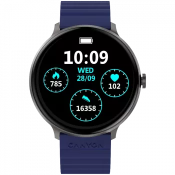 Canyon SW-69 - Jacky - Smartwatch - BT - cor. ecrã LTPS 1.3 - à prova de água. IP68 - 25 desportos