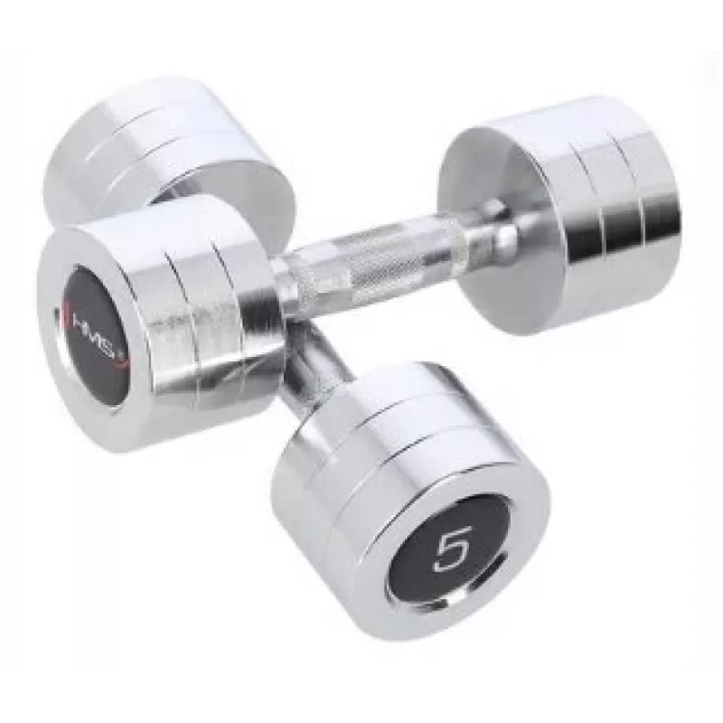 HMS Fitness CHD05 Haltere de peso fixo 5 kg 2 unid.