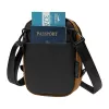 Bolsa de viagem Tomtoc Aviator-T37 com alça de ombro, tecido X-Pac, castanho