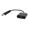 Adaptador DisplayPort para VGA preto
